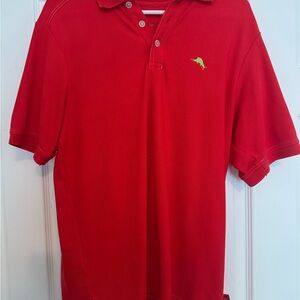 Tommy Bahama Emfielder Red Polo Shirt